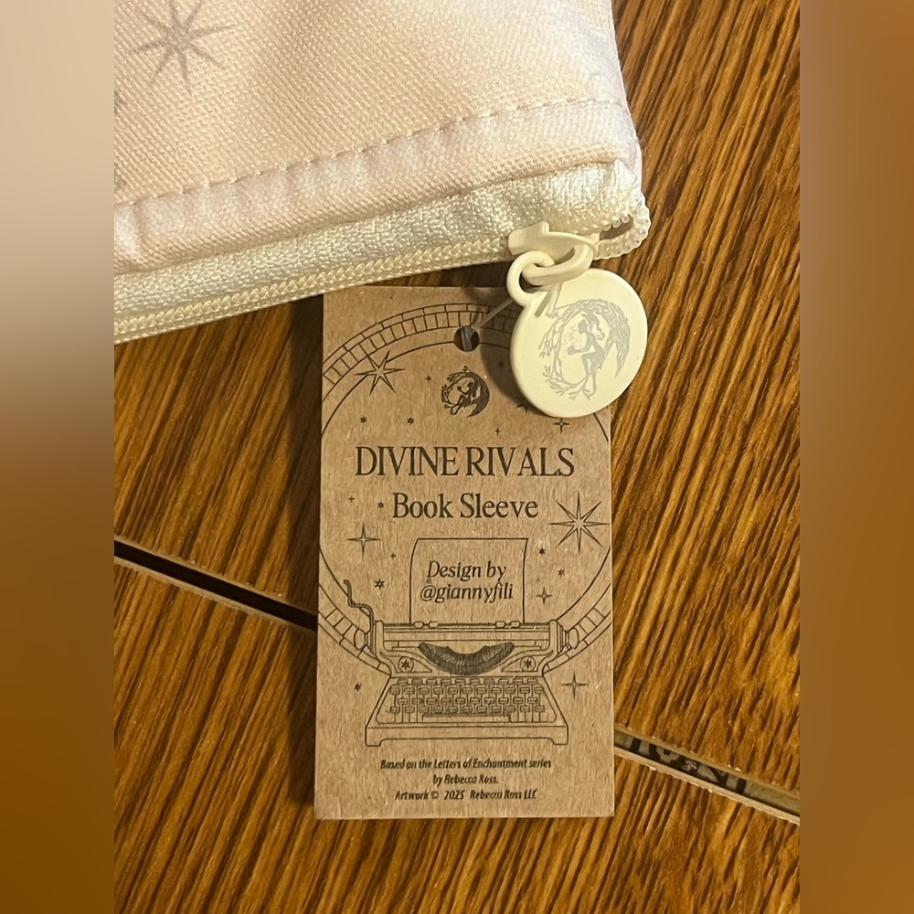Fairyloot Divine Rivals Book Sleeve NWT - Picture 3 of 3